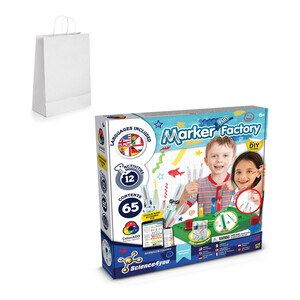 Educational kit supplied with a kraft paper gift bag (100 g/m²) - Science4You 35810