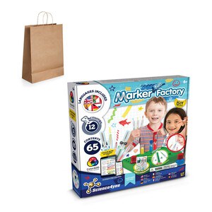 Educational kit supplied with a kraft paper gift bag (115 g/m²) - Science4You 35811