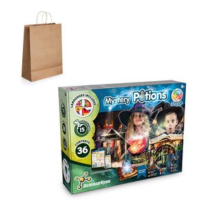 Educational kit supplied with a kraft paper gift bag (115 g/m²) - Science4You 35833