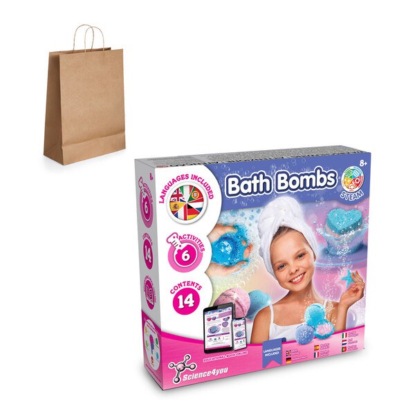 Educational toy supplied with a kraft paper gift bag (115 g/m²) - Science4You 35839