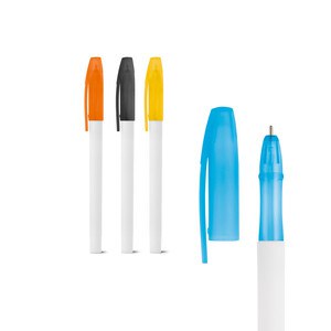 PP Ball pen with coloured cap - Egotier 51110