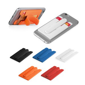 Silicone card holder and smartphone holder - Egotier 93321
