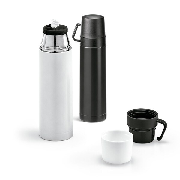 Stainless steel and PP thermos 490 mL - Egotier 94680