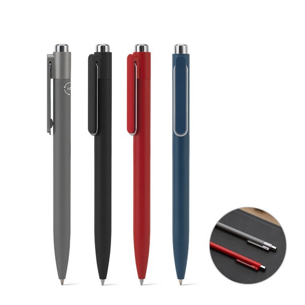 Aluminium ballpoint (94% recycled) with innovative clip - Egotier 91949