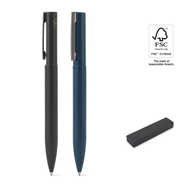 Elegant metal ballpoint (60% recycled) - Egotier 91977