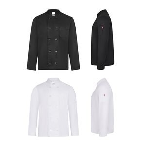 Velilla 36156 - Long-sleeved kitchen jacket (190 g/m²)